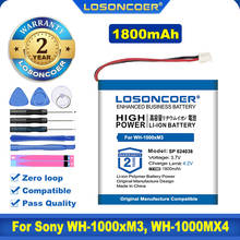 100% Original LOSONCOER 1800mAh SP 624038 Battery For Sony WH-1000xM3 WH-1000MX4 WH-XB900N WH-CH710N WH-CH710B LIS1662HNPC 2024 - buy cheap