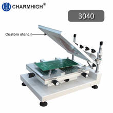 Free shipping High Precision 3040 Stencil Printer / SMT Manual Solder Paste Printer 3040 Charmhigh 2024 - buy cheap