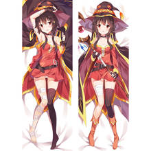 Konosuba: God's Blessing On This Wonderful World Dakimakura Cover 59" Megumin Hugging Body Pillowcase Cartoon Anime Pillow 2024 - buy cheap