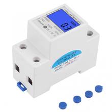 Didital Energy Meter 5-32A 230V 50Hz LCD Display Single Phase Energy KWh Meter DIN Rail Mounting DDS528 Measuring Tools 2024 - buy cheap