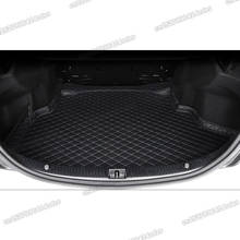 leather car trunk mat cargo liner luggage cushion for mercedes benz c class w205 2015 2016 2017 2018 2019 2020 2021 accessories 2024 - buy cheap