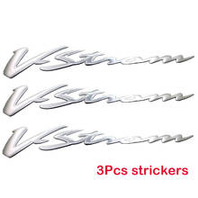 For Suzuki Vstrom DL 250 DL 650/XT DL1000/XT All Series 2 PCS Motorcycle Emblem Stickers Chrome Reflective Scooter Decals Badge 2024 - buy cheap