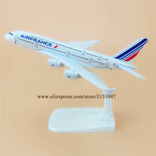 Air France Airlines Airbus 380 A380 Airways Airplane Model Alloy Metal Model Plane Diecast Aircraft  16cm Gift 2024 - buy cheap