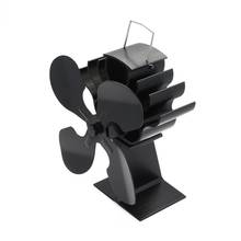 4-Blade Heat Powered Stove Fan for Wood / Log Burner/Fireplace - Eco Heater Tool 2024 - buy cheap