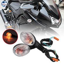 Светодиодный указатель поворота для мотоцикла, 12 В, указатель поворота для Kawasaki NINJA 250R 08 09 10 11 12 2024 - купить недорого
