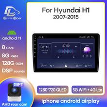 Prelingcar-Radio Multimedia con GPS para coche, reproductor de vídeo con Android 10,0, NO 2 din, DVD, ocho núcleos, para HYUNDAI H1 2010 11 12 13 14 2024 - compra barato