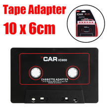 110cm Universal Audio Tape Adapter 3.5mm Jack Plug Black Car Stereo Audio Cassette Adapter For IPod Phone MP3 CD Player 2024 - buy cheap