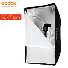Godox portátil guarda-chuva softbox 50*70cm 20 "* 27" guarda-chuva refletor de alta qualidade flash pano para speedlight 2024 - compre barato