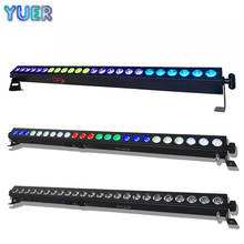 4Pcs/Lot RGBW 4IN1 LED Wall Wash Light 24X4W Beam Light DMX512 Sound Control Led Bar Light DJ Disco Party Stage Effect Lighting 2024 - buy cheap