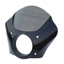 Máscara de carenado para faro de motocicleta, guante para Harley Sportster XL Street XG 500 750 FXD FXDC 2024 - compra barato