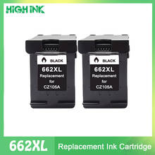 2PK 662 Replacement for HP662 662XL Ink Cartridge for HP Deskjet 1015 1515 2515 2545 2645 3545 4510 4515 4516 4518 printer 2024 - buy cheap