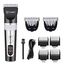 7000RPM LCD Professional Pet Hair Trimmer Electrical Animals Grooming Clipper Rechargeable Carving Haircut Machine 2024 - buy cheap