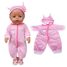 17 Inch Baby Doll Clothes Pants 18 Inch Girl Doll Jacket Children Girl Toys Clothing 2024 - buy cheap