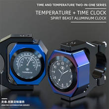 SPIRIT BEAST-termómetro para motocicleta, accesorios para Motocross, reloj electrónico luminoso modificado, termómetro, Combo creativo 2024 - compra barato