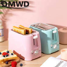 DMWD Multifunction Toaster 2 Slices Slot Automatic Breakfast Bread Maker Wransparent Window Sandwich Baking Toast Machine Oven 2024 - buy cheap