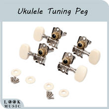 1Set 2L 2R 4 String Guitar String Tuning Pegs Tuners Machine Heads Open Gear Ukulele Parts & Accessories 2024 - buy cheap