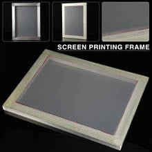 New A3 Screen Printing Frame with White 43T Silk Screen Print Polyester Fiber Mesh with Aluminum Frame Outside Size 31x41cm 2024 - buy cheap