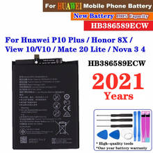 2021 3750mAh HB386589ECW Battery For Honor 8X Huawei P10 plus Mate 20 Lite Nova 3 4 View 10 V10 Mobile Phone Batteries + Tools 2024 - buy cheap