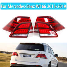 For Mercedes-Benz W166 GLE320 GLE350 GLE400 GLE500 GLE550 2016 2017 2018 2019 Rear Car LED Tail Light Brake Light A1669065701 2024 - buy cheap