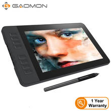 GAOMON PD1161 IPS HD Graphics Drawing Display Digital Tablet Monitor With 8 Shortcut Keys & 8192 Levels Battery-Free Pen 2024 - купить недорого