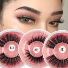 Curly Lashes Eye Bulk Natural Long False Eyelashes Fluffy Wispy Faux 3D Mink Lashes Eyelashes Extension Soft Thick Handmade 2024 - buy cheap