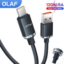 Olaf USB Type c cable For Samsung S9 S10 Oneplus 6t Mobile phone charging Type-C Cable for Xiaomi mi9 mi8 Redmi note 7 USB C 2024 - buy cheap