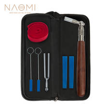 Naomi kit de afinação de piano com afinação de piano martelo rosewood lidar com cunha de borracha mute temperamento tira tuning garfo e caso 2024 - compre barato