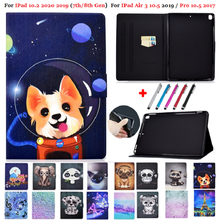 For iPad 10 2 2020 Case 2019 Cover Puppy Lion Case Funda Tablet for iPad 10.2 7 8 2019 2020 7th Generation 8th Cover Air 3 10.5 2024 - buy cheap