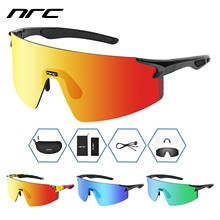 Óculos de ciclismo nrc, óculos de sol coloridos à prova de vento para homens e mulheres, corrida, montanha e esportes 2024 - compre barato