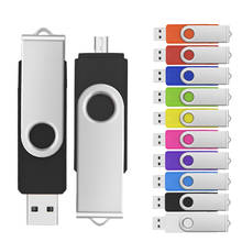 Pendrive USB 2,0 OTG con logotipo personalizado, unidad Flash USB de 256gb, 128gb, 8gb, 16gb, 32gb y 64gb, tipo c, para teléfono Android 2024 - compra barato