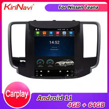 KiriNavi Vertical Screen Tesla Style Android 11  Car Radio For Nissan Teana Altima Car Dvd Multimedia Player GPS Navigation 4G 2024 - buy cheap