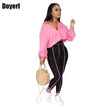 Joggers Women Set Autumn Tracksuit Sportswear Fitness Long Sleeve TShirts Top and Pants Suit Two Piece Set Women 2pcs Outfit Set 2024 - buy cheap