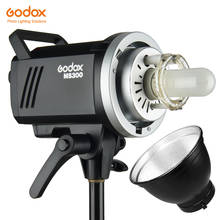 Godox MS200 200 Вт/MS300 300 Вт 2,4 г встроенный беспроводной приемник легкий компактный и прочный Bowens Mount Studio Flash 2024 - купить недорого
