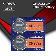 2PCS SONY CR2032 CR 2032 DL2032 ECR2032 BR2032 3V Lithium Battery For Watch Toy Calculator Car Remote Control Button Coin Cell 2024 - buy cheap