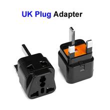 5/10/20pcs Multifunction 2 in 1 US EU AU to UK European Universal High Quality Plug Adapter with 13A Fuse for PC Computer TV 2024 - buy cheap