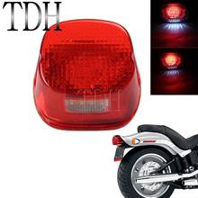 Luz traseira para motocicleta, lâmpada vermelha de led, luz traseira para harley dyna touring 1999-depois xl 2024 - compre barato