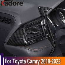 For Toyota Camry 2018-2021 2022 Interior Driver Side Dashboard Air Conditioner Outlet Vent Cover Trim Car Styling Accessories 2024 - buy cheap