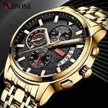 NIBOSI Sport Men's Watches Top Brand Gold Luxury Wristwatch for Men Waterproof Auto Date Luminous Quartz Watch Relogio Masculino 2024 - buy cheap