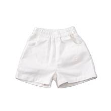 Korean Baby Boy Shorts Cotton Pure Color Summer Baby Girl Shorts Toddler Elastic Waist Pants 1 4 8 10 12 14Years Teenage Clothes 2024 - buy cheap