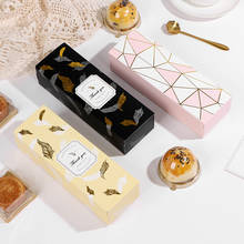 Caja de regalo creativa de flamenco, bolsa de papel de mármol, bolsas de mano para galletas, embalaje de pastel de boda, suministros para fiestas, 1 unidad 2024 - compra barato