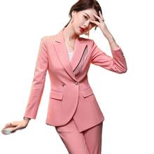Formal Uniform Designs Women Business Work Wear Blazers Professional Pantsuits with Pants and Jackets Coat Interview Clothes 2024 - buy cheap