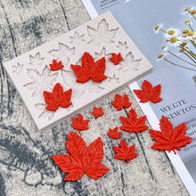 Maple Leaves Silicone Sugarcraft Mold Resin Tools Cupcake Baking Mould Fondant Cake Decorating Tools 2024 - buy cheap
