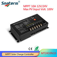 High Quality MPPT 10A 12V 24V Solar Charge Controller Waterproof 10A MPPT Solar cells Panels Battery Regulator battery chargers 2024 - buy cheap