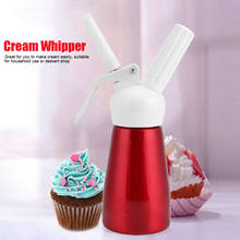250mL Portable Red Aluminum Whipped Dessert Cream Butter Dispenser Whipper Foam Maker Dessert Decoration Tool 2024 - buy cheap