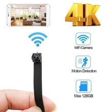 Minicámara IP portátil 4K, WiFi, HD, visión nocturna, vista remota, P2P, inalámbrica, Micro cámara web, grabadora de vídeo 2024 - compra barato