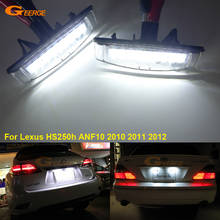 Для Lexus HS250h ANF10 2010 2011 2012 отличный ультра яркий Smd светодиодный светильник номерного знака Лампа без OBC ошибки автомобильные аксессуары 2024 - купить недорого