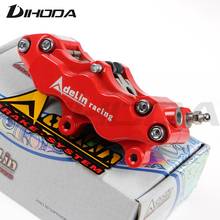 Aerofólio de alumínio forjado com 6 pistões, para honda, yamaha, kawasaki, scooter, dirt bike e street bike, modificação 2024 - compre barato