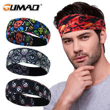 Sport Headbands Bike Cycling Running Sweatband Fitness Jogging Tennis Yoga Gym Headscarf Head Sweat Hair Band Bandage Men Women 2024 - купить недорого