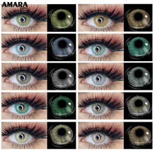 Новое поступление, 1 пара цветных косметических контактных линз AURORA, цветные линзы ed для глаз 2024 - купить недорого