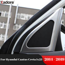 For Hyundai Cantus Creta ix25 2014 2015 2016 2017 2018 2019 Matte Window Front A Pillar Cover Trim Triangle Frame Car Styling 2024 - buy cheap